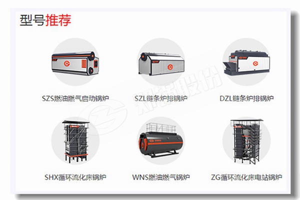 燃煤链条炉排螺纹管蒸汽锅炉